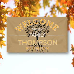 Welcome! Inviting Family reunion banner