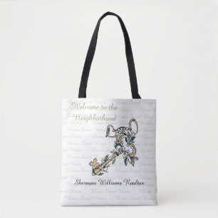 Welcome Key Tote Bag