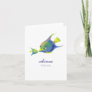 Welcome little one card