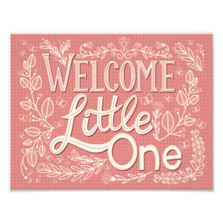 Welcome Little One Photo Print