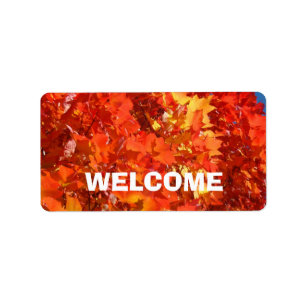 Welcome Name Tags Conferences Labels Colorful