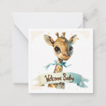 Welcome New Baby Card