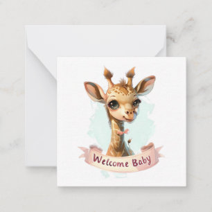 Welcome New Baby Card