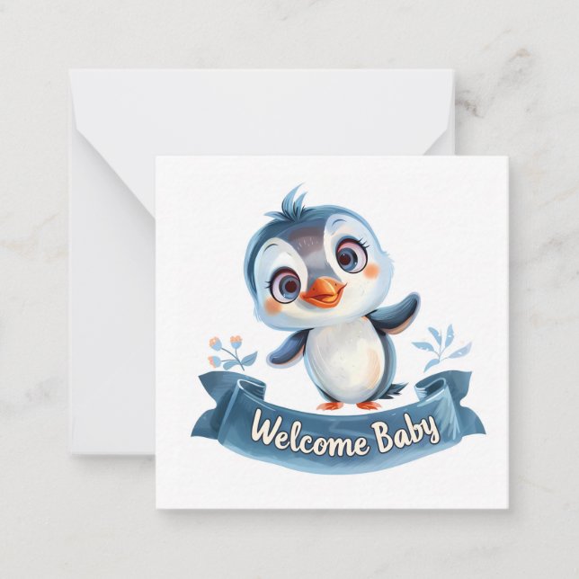Welcome New Baby Card (Front)