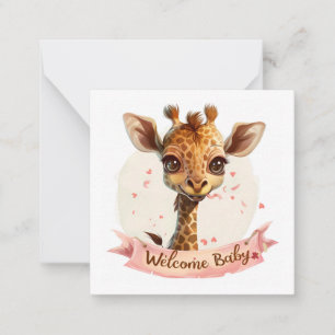 Welcome New Baby Card