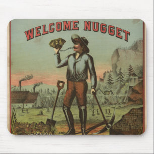 Welcome Nugget Mouse Pad