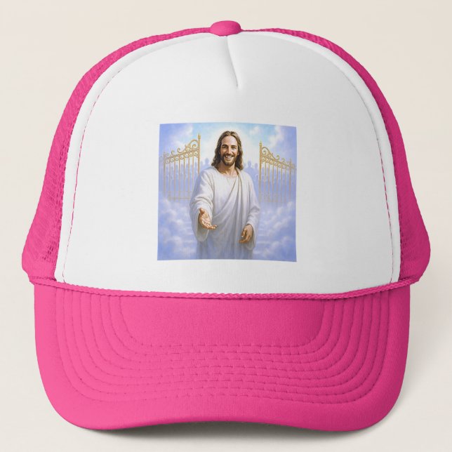 Welcome of Grace Trucker Hat (Front)