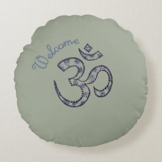 Welcome Om Customisable Meditation Cushion