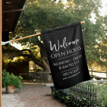 Welcome Open Hours Logo Small