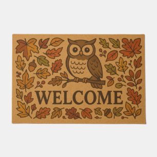 Welcome Owl  Doormat