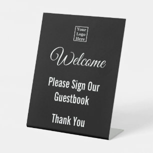Welcome Please Sign Our Guestbook Your Logo Here