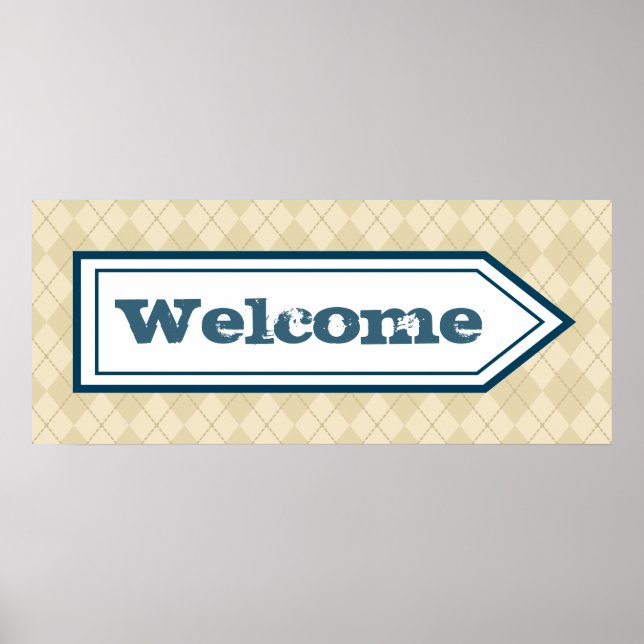 Welcome Poster (Front)