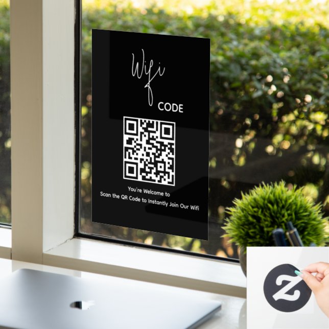 Welcome QR Code Scan to Connect Wifi (Office)