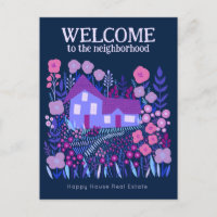 Welcome Real Estate Marketing Farmhouse Flowers 