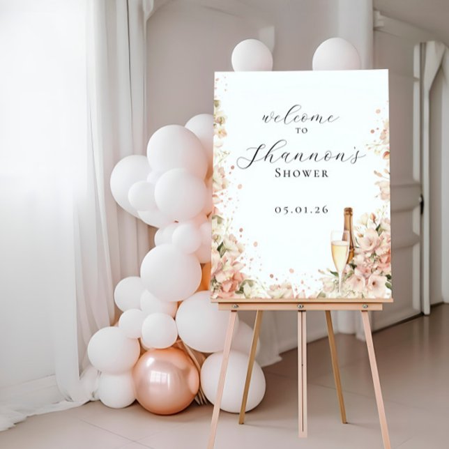 Welcome Sign | Brunch & Bubbly Bridal Shower (Creator Uploaded)
