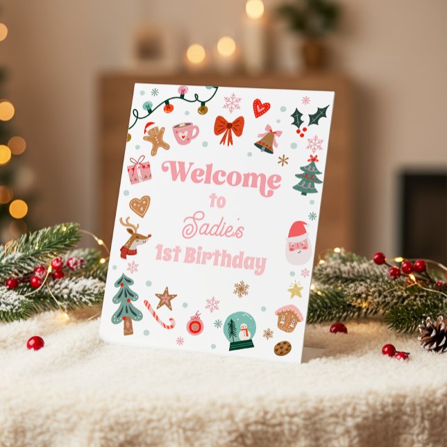 Welcome Sign Christmas Birthday Oh What Fun Girl  (Creator Uploaded)