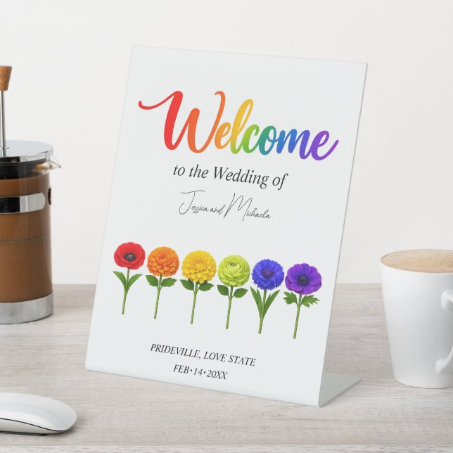 🌈 Welcome sign Flourish Together (In SItu)