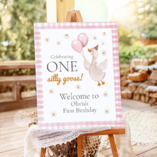 Welcome Sign Little Chick Farm Barnyard Birthday