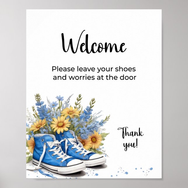 Welcome sign short-term rental host (Front)