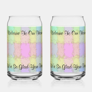 Welcome Soda Glass