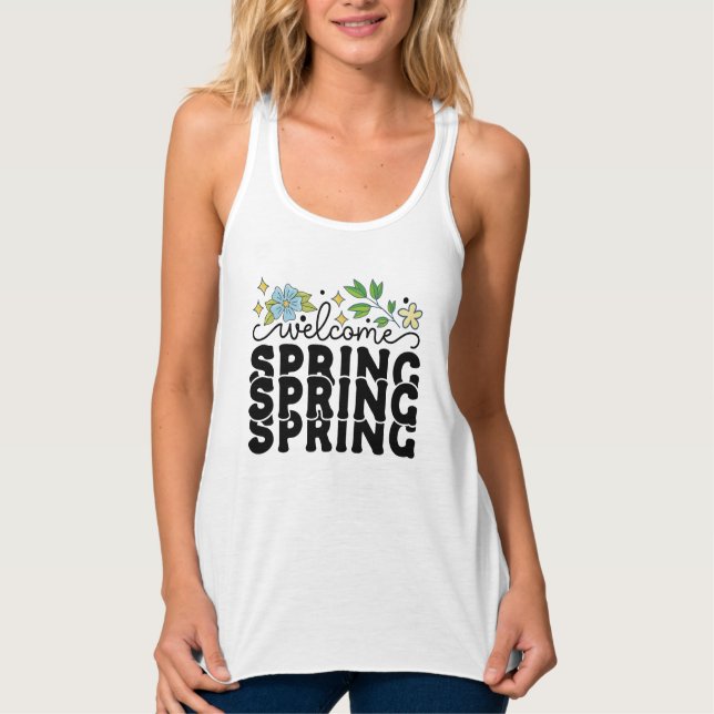 Welcome Spring-68217 Singlet (Front)