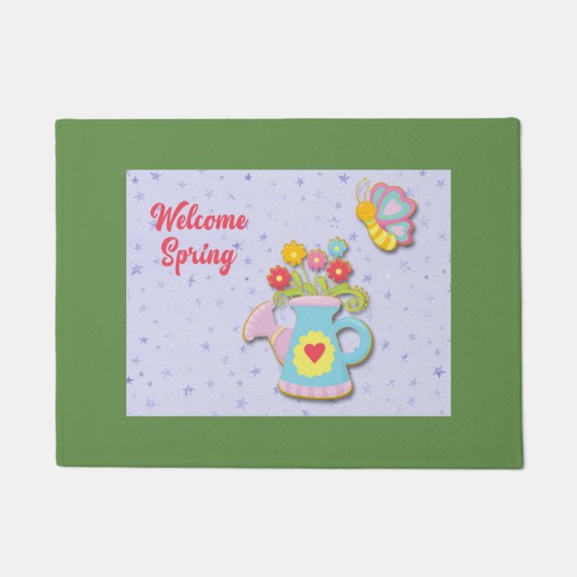 Welcome Spring Doormat (Front)