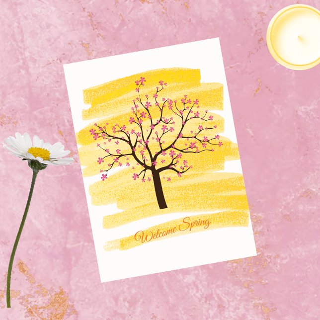 Welcome Spring Greeting Card (Creator Uploaded)
