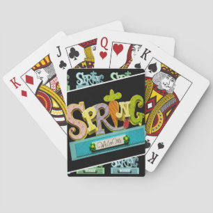 Welcome Spring Playing Cards
