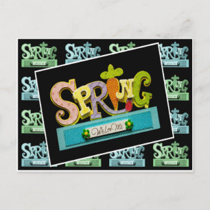 Welcome Spring Postcard