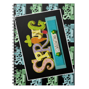 Welcome Spring Spiral Notebook