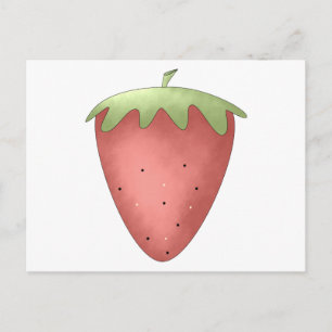 Welcome Spring · Strawberry Postcard