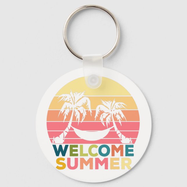 WELCOME SUMMER KEY RING (Front)