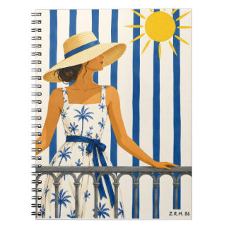 Welcome summer keychain notebook