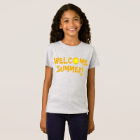 Welcome Summer! Yellow Sun Sunny Day Sunshine