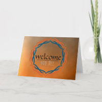 Welcome Sunset Mandala Damask Red Black Clouds