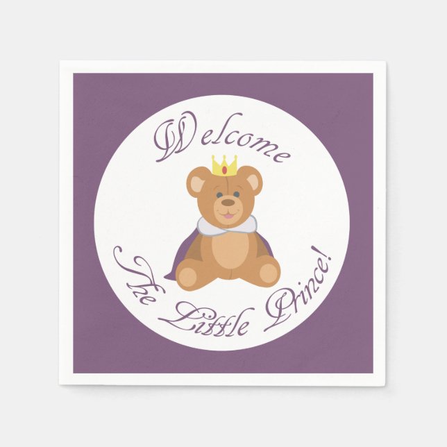 Welcome The Little Prince Napkin (Front)