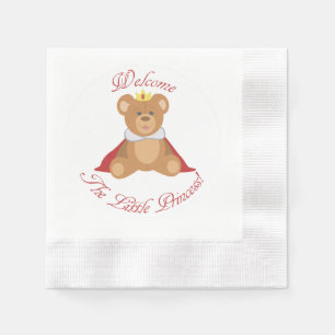 Welcome The Little Princess Napkin