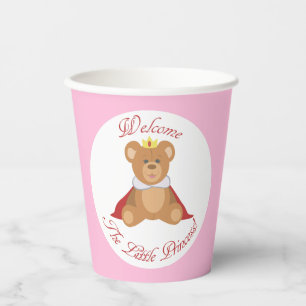 Welcome The Little Princess Paper Cup