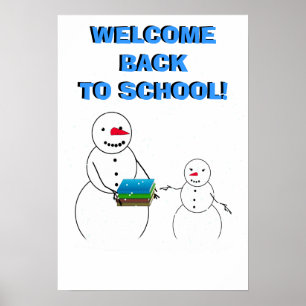 Welcome the Student's back to school Poster