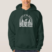 Welcome to Alaska. Denali - White Logo