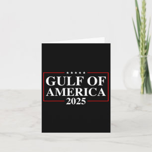 Welcome To America Gulf - Gulf Of Mexico 2025 10 Card