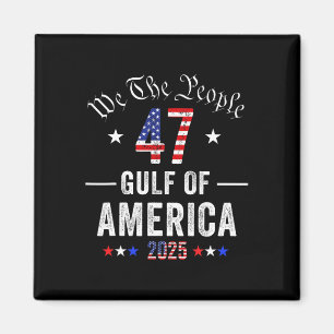 Welcome To America Gulf - Gulf Of Mexico 2025 4 Magnet