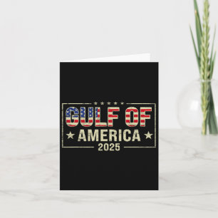 Welcome To America Gulf - Gulf Of Mexico 2025 6 Card