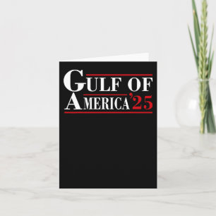 Welcome To America Gulf - Gulf Of Mexico 2025  Card