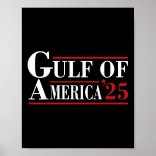 Welcome To America Gulf - Gulf Of Mexico 2025  Poster