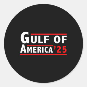 Welcome To America Gulf Shirt Gulf Of Mexico 2025  Classic Round Sticker