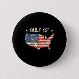 Welcome To America Gulf Tee Gulf Of Mexico 2025 2- 6 Cm Round Badge