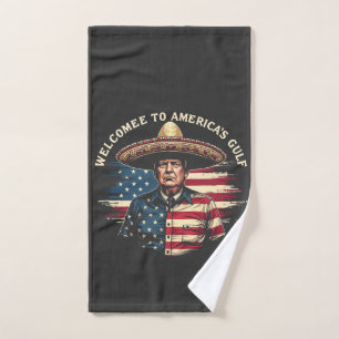 Welcome to America's Gulf Trump East Coast Hand Towel