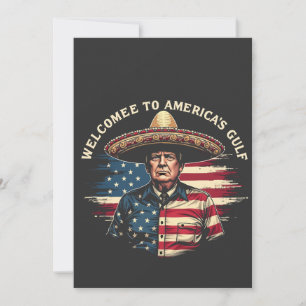 Welcome to America's Gulf Trump East Coast Holiday Card