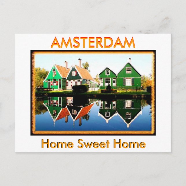 Welcome To Amsterdam(Mojisola A Gbadamosi Okubule) Postcard (Front)